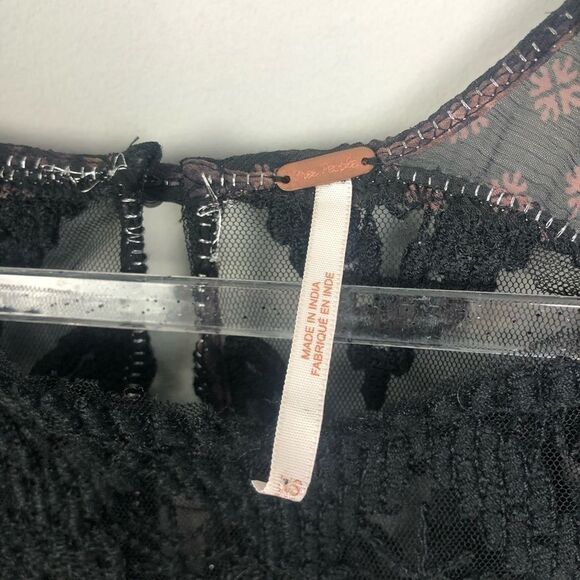 FREE PEOPLE | Elsie Dress Floral Print & Lace XS - Picture 5 of 8